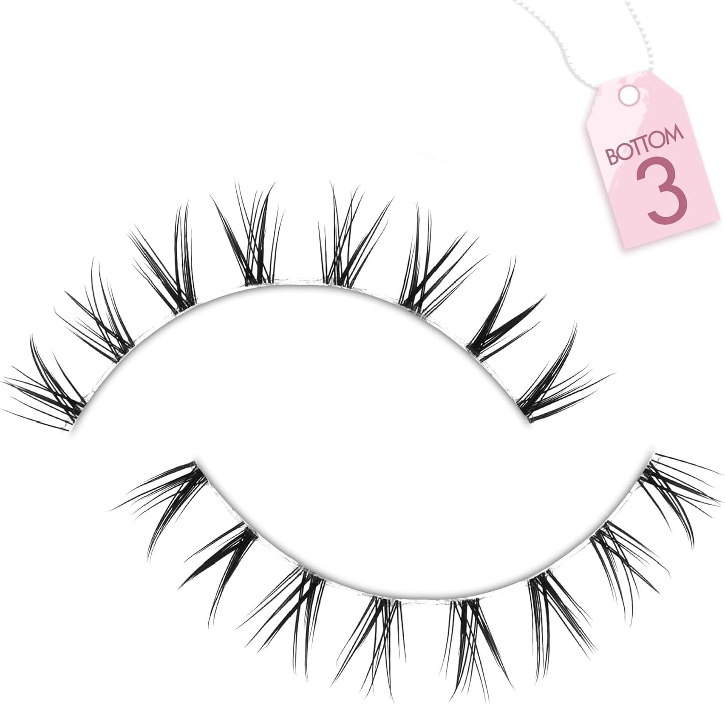 Bottom Lashes Bottom Eyelashes False Lower Lashes Fake Bottom Eyelashes 7 Pairs Bottom-3