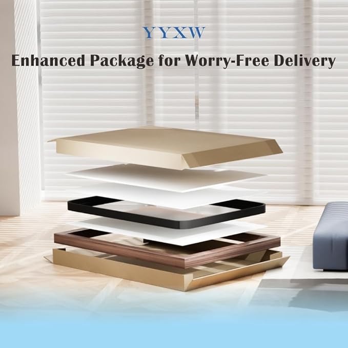 Black Metal Frame Wall Mount Bathroom Mirror, 26x 34 Inch Rectangular Round Mirror, Matte Black Vanity Mirror, Farmhouse Style, Hang Horizontally or Vertically