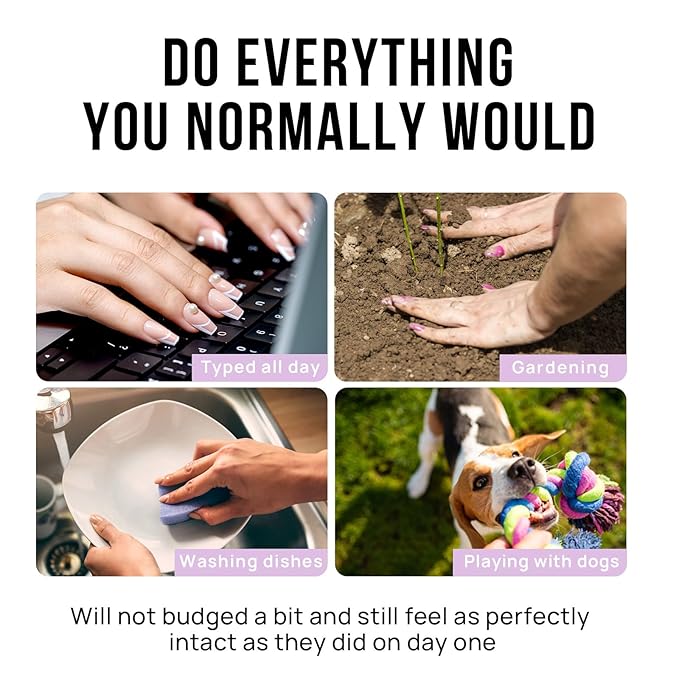 BTArtbox Press On Nails Almond - Soft Gel Press on Nails Pink Chrome Nails, Light Weight & Fit Perfectly, Natural Fake Nail with Nail Glue, Medium Glue On Nails in 15 Sizes - 30 Nail Kit, Lotus Glazed