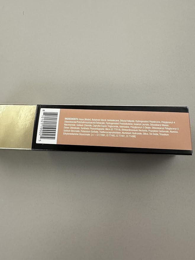 MAKE Beauty Diffusion Dew Skin Tint. Sheer to Medium Coverage Radiant Finish. Blurring, Smoothing, and Brightening for Glowing Complexion. Enhanced with Niacinamide and Adenosine. Neutral 02