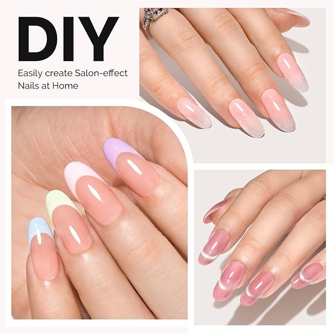 MelodySusie Medium Oval Round X Nail Tips - 600Pcs 15 Sizes Clear Acrylic, Half Matte Full Cover Press on Nails for DIY Extension & Salon Use, Pre-Shaped for Long-Lasting Manicure