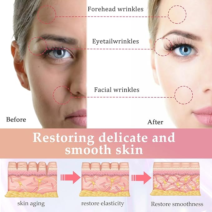 Red-Light-Therapy-for-Face and Neck-Eye-Head Massager,7 Colors Skin Rejuvenation Lifting Facial Massager for Toning,Glow Boost,Wrinkle for Birthday,Christmas,Mothers Day,Valentines Day Gifts (Pink)