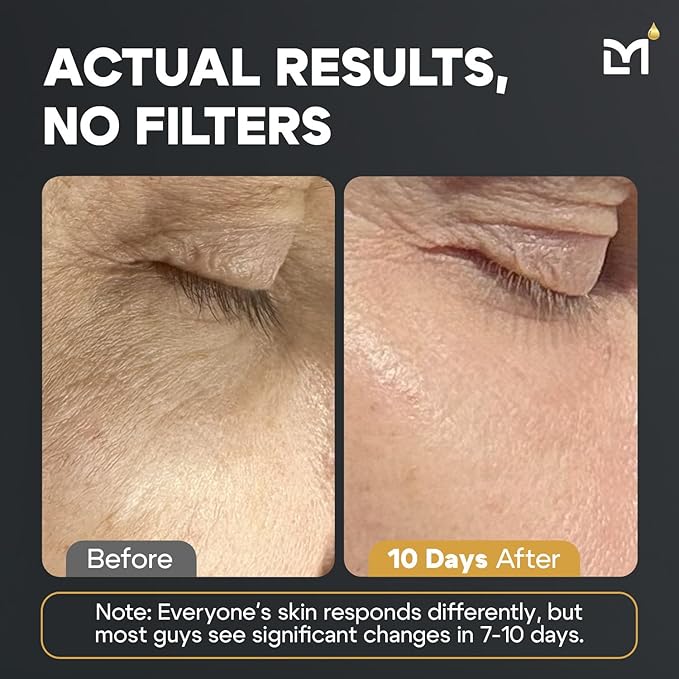 Titan Peptide 3-Piece Anti-Aging Mens Skin Care Kit – Wash, Face Serum, Mens Face Moisturizer – Men, Skin Care Set – Dark Spots, Wrinkles, Fine Lines – Vitamin C, Niacinamide, HA – Unscented