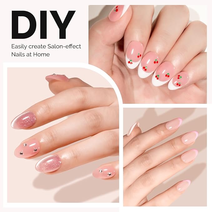 MelodySusie Half Cover Short Almond X Nail Tips - 600Pcs 15 Sizes Clear Acrylic, Half Matte Press on Nails for DIY Extension & Salon Use, Pre-Shaped for Long-Lasting Manicure