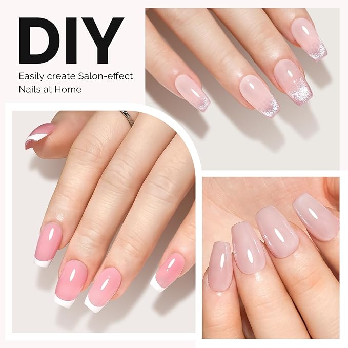 MelodySusie Short Ballerina X Nail Tips - 600Pcs 15 Sizes Clear Acrylic, Half Matte Full Cover Press on Nails for DIY Extension & Salon Use, Pre-Shaped for Long-Lasting Manicure