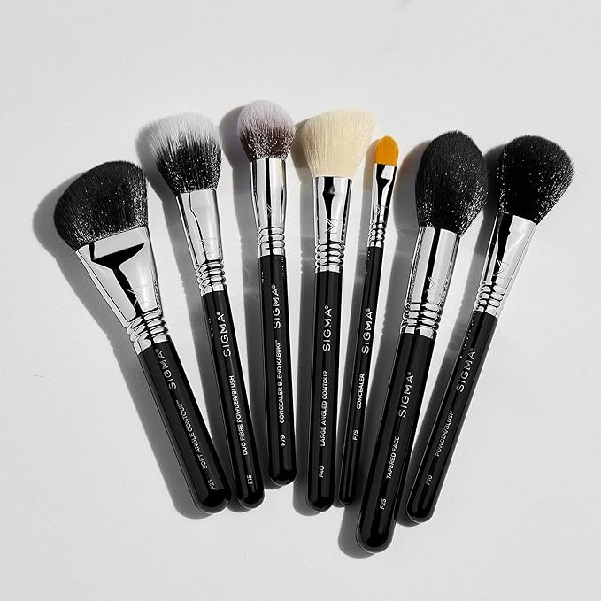 Sigma Beauty F85 Airbrush Kabuki Brush (F79 Concealer Blend Kabuki Brush)