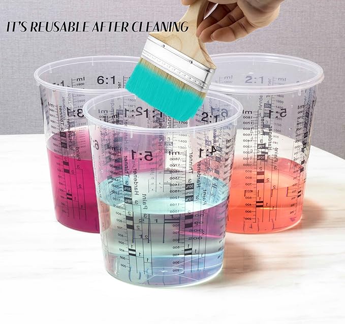 Paint Brushes for Wall 110 Pcs 2 inch Chip Paint Brushes Bulk Household Bristle Chip Brush for Art Crafts Glue Varnish Oil Stain (2 Inch)