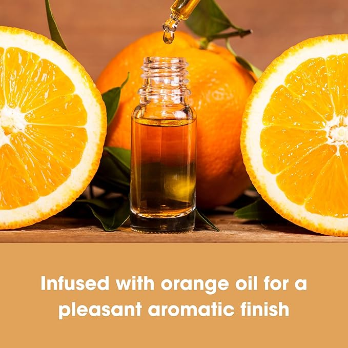 Furniture Clinic Wood Wax & Polish | Clean, Nourish & Protect All Wooden Furniture & Kitchen Cabinets from Dryness & Scratches | Orange Oil & Beeswax | Use on Treated & Untreated Wood (8.5oz / 250ml)