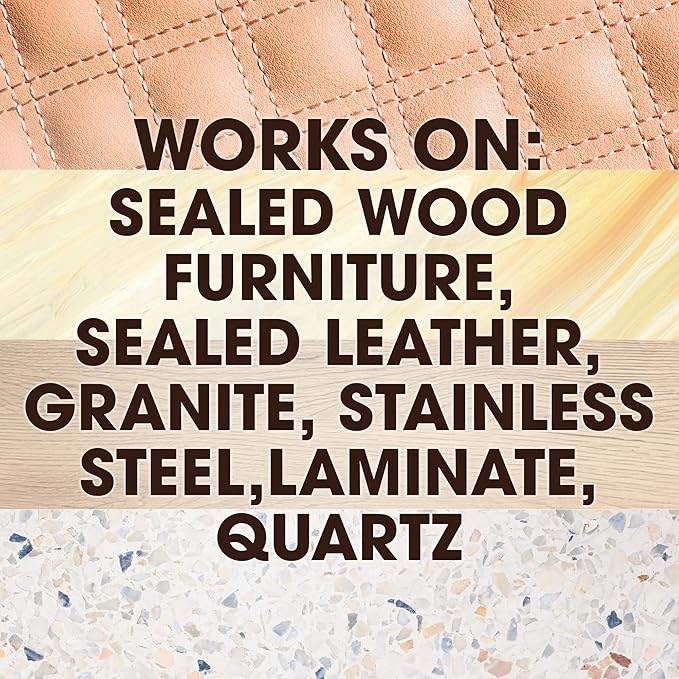 Pledge Expert Care Enhancing Wood Wipes, Lemon Scent (Pack of 6, 144 Total Count), Yellow