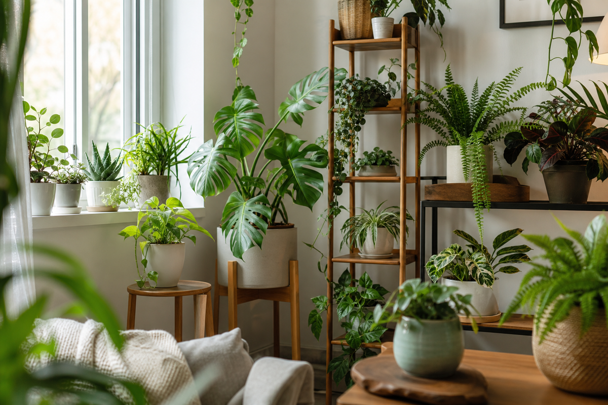 Unbranded orderly inspection setup featuring plant display ideas