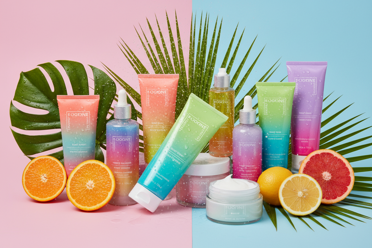 Body care essentials including lotions, oils, and moisturizers for smooth, healthy skin