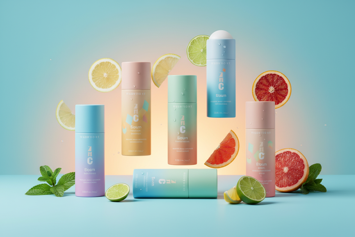 Deodorants and antiperspirants for all-day freshness and confidence