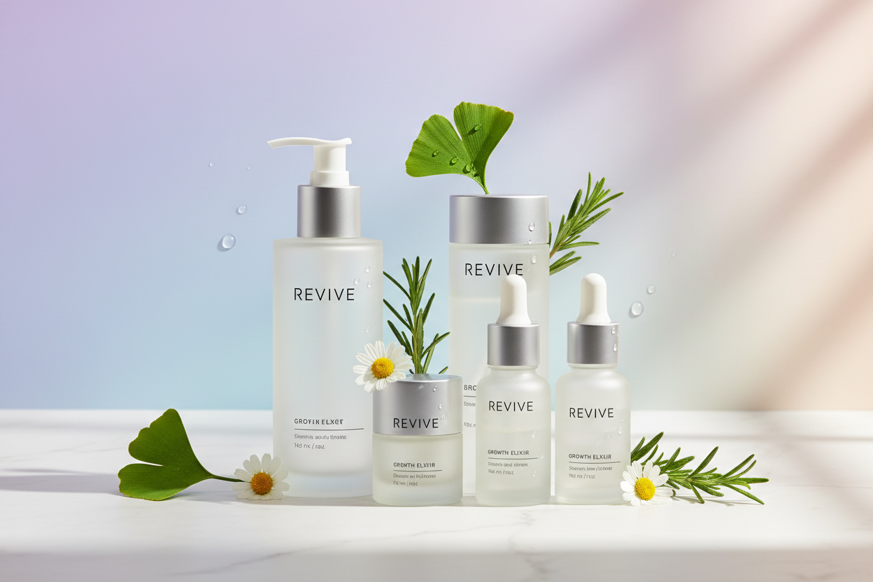 Hair growth treatments, serums, and supplements to combat hair loss and promote healthy hair