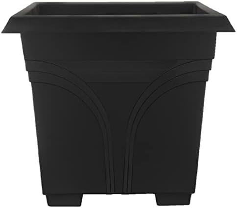Southern Patio Rectangular Garden Box Planters, Black, 36 x 8 Inch, 2 Pack - Image 4