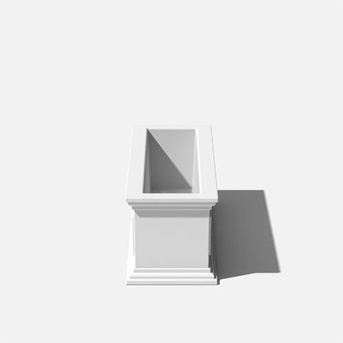 Veradek Brixton Series Window Box Planter - Rectangular Outdoor Planter - Image 7