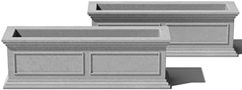 Veradek Brixton Series Window Box Planter - Rectangular Outdoor Planter by VeradekOutdoor