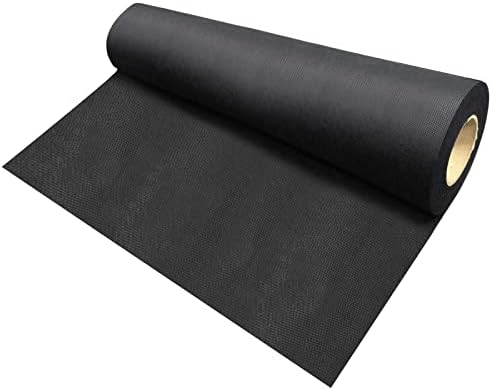 Agfabric Non-Woven Weed Barrier 4x50ft Landscape Fabric Ground Cover,Heavy-Duty Weed Block for Gardening Mat,Erosion Control,Weed Control by Agfabric