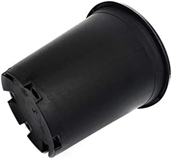 Wholesale Nursery Pot in Bulk 30-Pack 2 Gallon 9 Inch Plastic Planters for Outdoor Indoor Plants Gardening Flower Pots with Drainage Holes Color Black - Image 3