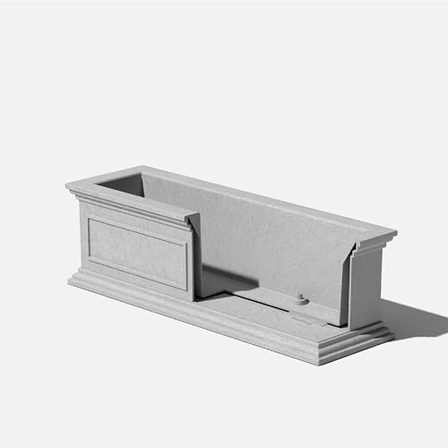Veradek Brixton Series Window Box Planter - Rectangular Outdoor Planter - Image 6
