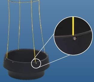 6-Pack 15" Planting Rings – Smart Water-Saving Tomato & Vegetable Support System, Anchors Tomato Cages, Prevents Tipping, Deep-Root Irrigation Basin (2-Gallon), – Tomato Cages Not Included. - Image 3