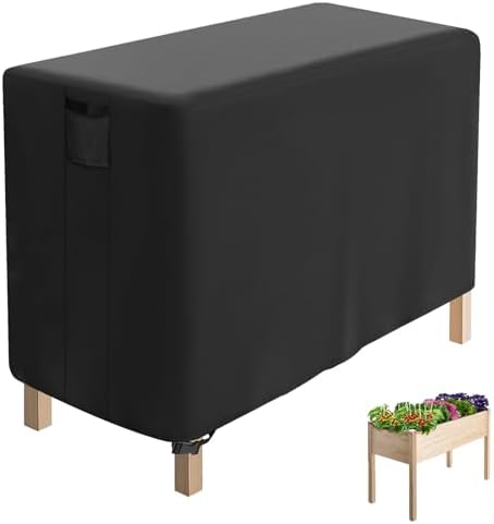 Outdoor Raised Garden Bed Cover for Winter Waterproof by Jungdaoutdoorfurniturecover