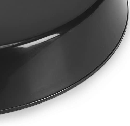 5 Inch (4 Inch Base) Case of 10 Plant Saucer, Black - Image 5