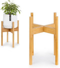 Fox & Fern Mid Century Plant Stands for Indoor Planters, Bamboo, 8 Inch by FoxFern
