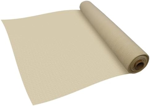 TANG Sun Shade Fabric Roll 8'x42' Shade Cloth for Garden Beige HDPE Mesh Shading Pergola Cover Replacement Canopy, 95% Blockage Sunshades for Outdoor Patio Backyard Plant by TANG