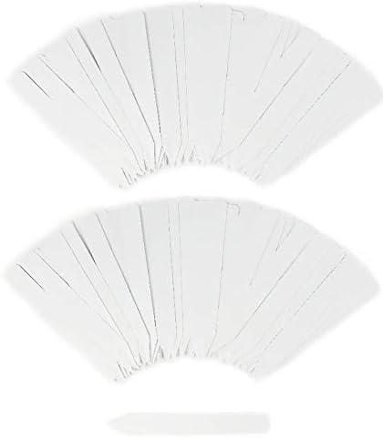 200 Pcs 5 Inch Plastic Plant Nursery Garden Labels Pot Marker Garden Stake Tags White (200) - Image 6