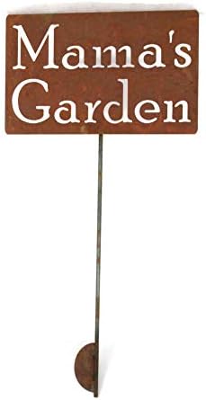 Family Name Gift Garden Stake 20 to 33 Inches Tall (Mama's Garden, Medium 23" Tall) - Image 2