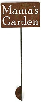 Family Name Gift Garden Stake 20 to 33 Inches Tall (Mama's Garden, Small 20" Tall) - Image 2