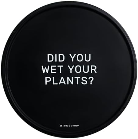 Lettuce Grow 23in Silicone Plant Mat | Water-Resistant Floor Protector by LettuceGrow
