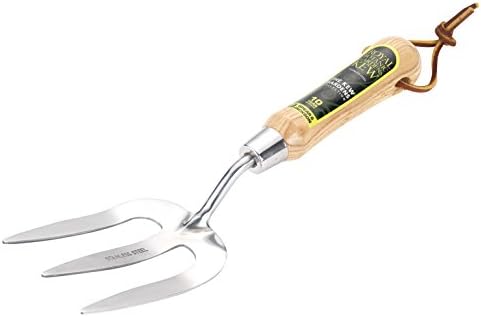 Spear & Jackson 3056KEW Kew Gardens Neverbend Stainless 3 Piece Hand Tool Gift Set – Planting Trowel, Transplant Trowel & Weed Fork – Mirror-Polished Stainless Steel Heads - Image 3