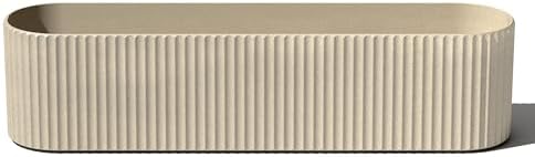 Veradek Demi Series Window Box Planter - Round Outdoor Planter by VeradekOutdoor