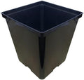 1/2 Gallon Square Nursery Pots 48PCS Black Thick Durable Plastic Flower Pots with Drainage Holes, Reusable Seedling propogation Starter Pots for Indoor Plants, Transplanting, Succulents by TopoGrow