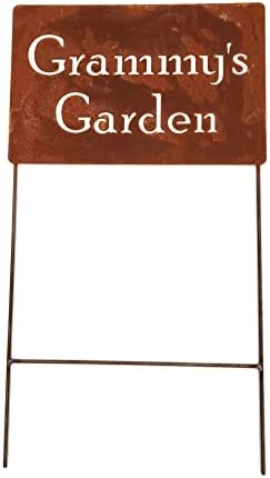 Family Name Gift Garden Stake 20 to 33 Inches Tall (Grammy's Garden, XL 33" Tall) - Image 2