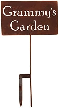 Family Name Gift Garden Stake 20 to 33 Inches Tall (Grammy's Garden, Large 28" Tall) - Image 2