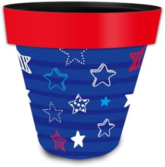 Briarwood Lane Everyday Planter 8.5" x 8.5" x 8.5" Star Spangled Small Planter - Image 4