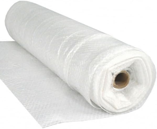 Farm Plastic Supply - String Reinforced 4 Year UV Resistant 10 mil Clear Greenhouse Plastic Sheeting - 4 Year UV Resistant Polyethylene Greenhouse Film, Hoop House Green House Cover (42' x 10') by FarmPlasticSupply