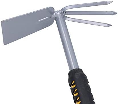 AB Tools Garden Fork + Weeder + Shovel + Hoe + Rake with Telescopic Handles 25"- 37" - Image 6