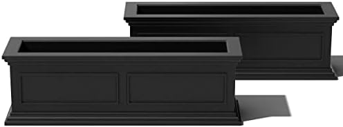 Veradek Brixton Series Window Box Planter - Rectangular Outdoor Planter by VeradekOutdoor