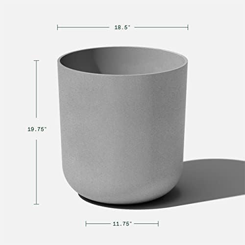 Veradek Mason Series Lima Planter - Large Round Outdoor Planter - Image 3