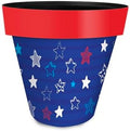 Briarwood Lane Everyday Planter 8.5" x 8.5" x 8.5" Star Spangled Small Planter by BriarwoodLane
