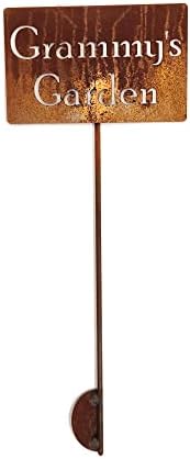 Family Name Gift Garden Stake 20 to 33 Inches Tall (Grammy's Garden, Small 20" Tall) - Image 2