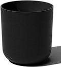 Veradek Round Black Plastic Planter Pots for Indoor/Outdoor Garden Use, with Drainage Holes, Suitable for Small to Large Succulent Plants, Flowers, Modern Interior Plants by VeradekOutdoor