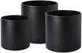 D'vine Dev 3-Pack Plastic Pots & Saucers, 10/12/14 in, Black, 74-V-B-6 by DvineDevPlanterPotsandStand