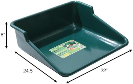 Garden Tidy Tray – Green, 24.5" L x 22" W x 8" H – Sturdy One-Piece Potting Tray, Indoor/Outdoor Gardening, Recycled Plastic, Lightweight, Versatile Use - Image 2