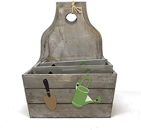 allgala 3-PC Set Wooden Boxes Planter Trough for Flower pots - Indoor Outdoor Decoration - Storage Display Hanging - HD88343 - Image 3
