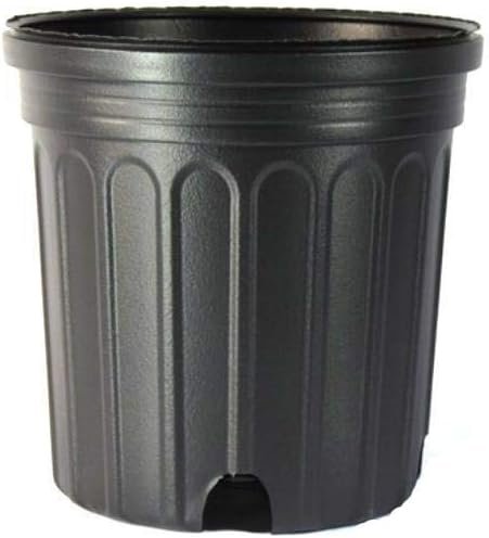 3 Gallon Nursery Pot, (Qty. 20), Full 3 Gallon, C1200, Black Nursery Pot by Unknown