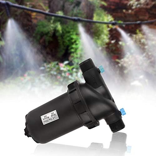 Goick G1-1/4 Male Thread Disc Filter 120 Mesh for Gardening Agriculture Filter Drip Irrigation Pump（Black） - Image 2